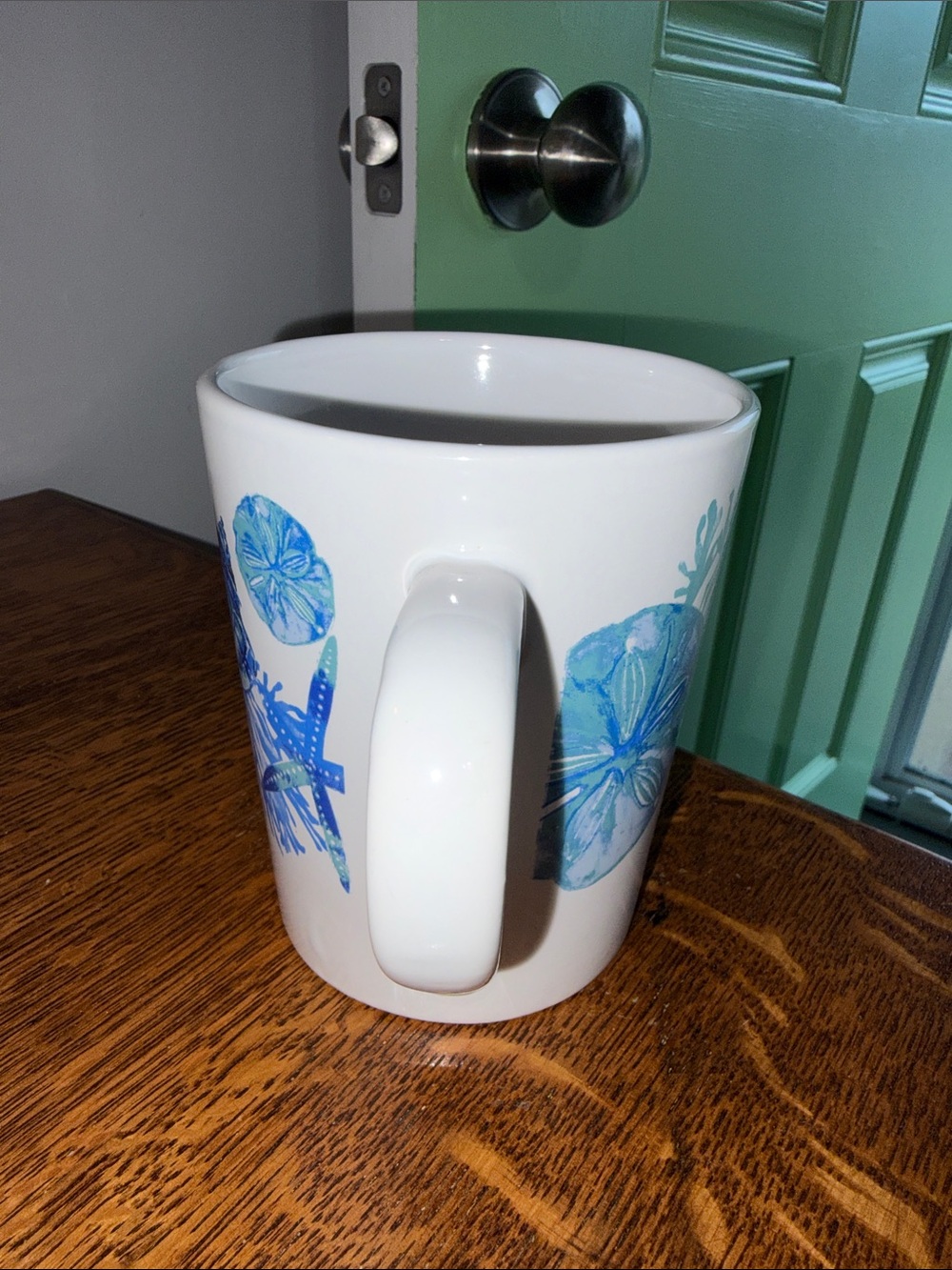 Seashells Ocean Themed Coffee Mug - Picture 4 of 7